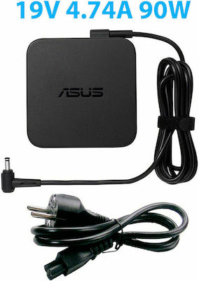 Asus Laptop Charger 90W 19V 4.74A with Detachable Power Cord
