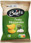 Bret's - Le Chipsier Francais Chips Saveur with Flavour Pesto & Mozzarella 125gr 1pcs