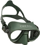 CressiSub Μάσκα Θαλάσσης Σιλικόνης Calibro σε Πράσινο χρώμα