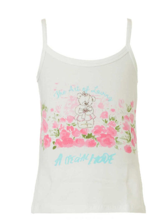 Energiers Kinder-Unterhemd Tank-Top Weiß