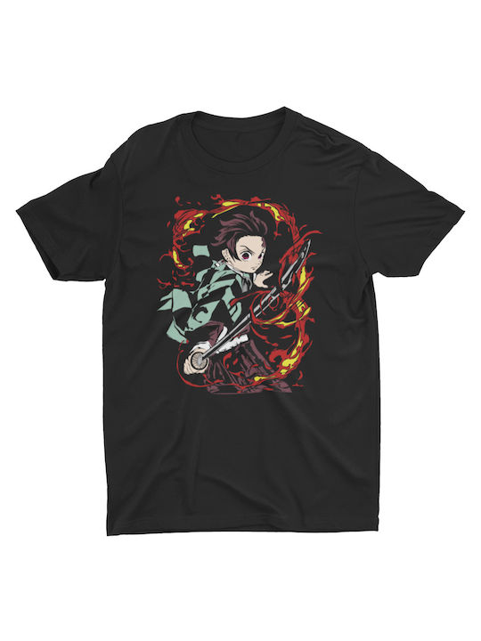 Demon Slayer - Tricou negru