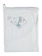 Bi Baby Hooded Baby Bath Towel Happy Bear Ecru