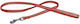 Croci Hundeleine/Hundeführleine Gurtband Soft Reflective in Rot 1,2 m x 25 mm