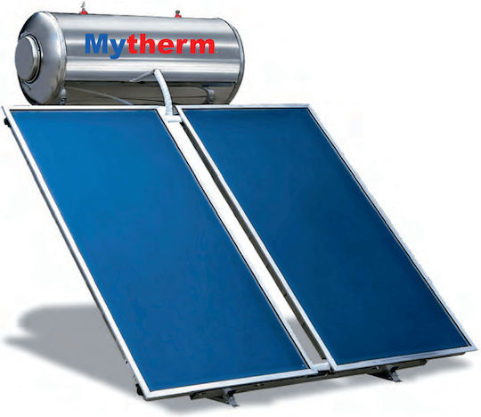 Mytherm SL Слънчев бойлер 200 литра Стъкло Двойно действие с 3кв.м. Колектор