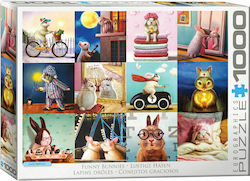 Funny Bunnies Puzzle 2D 1000 Pieces