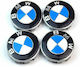 Wheel Center Caps Bmw with 68mm Internal Diameter 4pcs