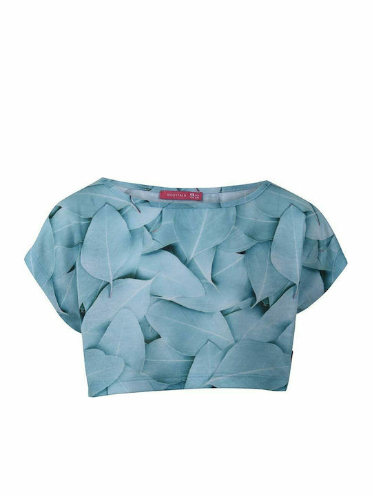 BodyTalk Crop Top Turquoise