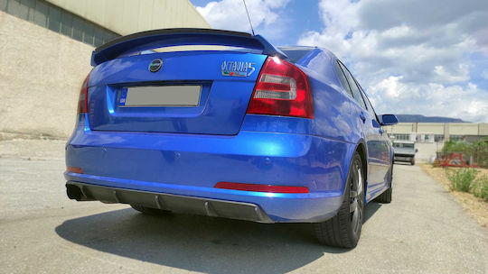 Motordrome Дифузер за Автомобили Отзад Съвместим с Skoda Октавия Mk2 2004-2009