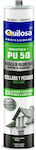 Quilosa PU-50 Sealant Silicone Polyurethane Gray 300ml