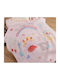 Nef-Nef Homeware Κουβέρτα Αγκαλιάς & Λίκνου Magic World Πικέ Ροζ 80x110εκ.