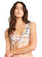 Postcards From Paradise Bikini Top Floral Ροζ
