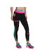 Under Armour Anywhere Alergare Colanti de femei Cropped Colanti Talie inalta Negru