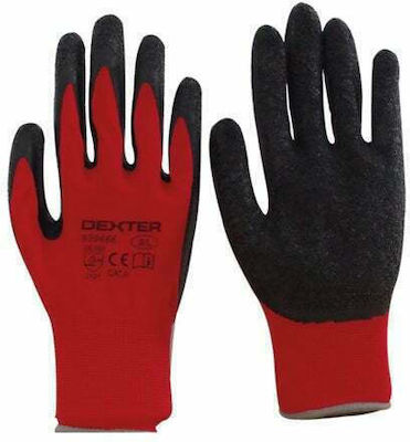 Dexter Safety Glofe Latex Red