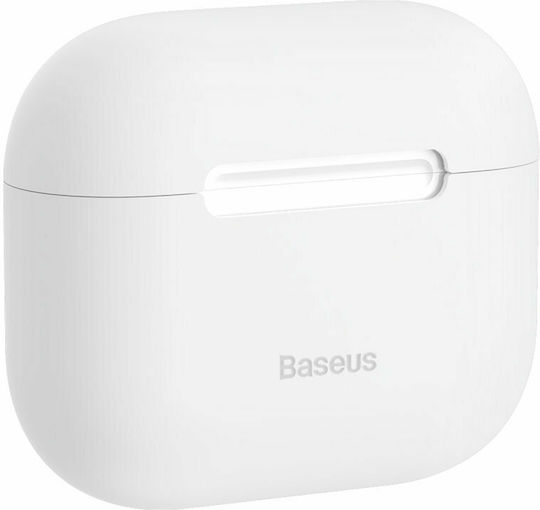 Baseus Super Thin Калъф в Бял цвят за Apple AirPods 3