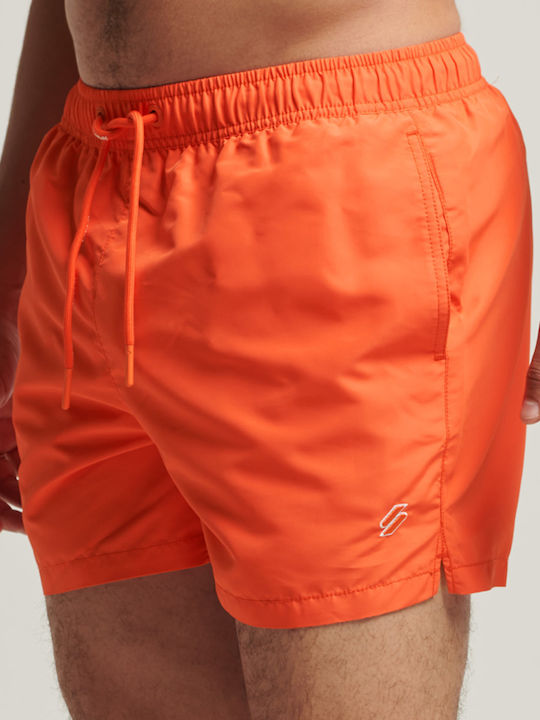Superdry Ανδρικό Μαγιό Σορτς Πορτοκαλί