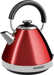 Morphy Richards Venture Pyramid Retro 1.5Es mit Leistung 3000W Rot