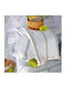 Kentia Cora Ριχτάρι Διθέσιου Καναπέ 180x250εκ. 03 Off White / Yellow