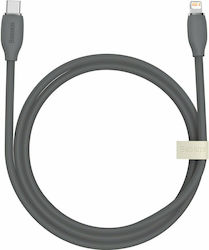 Baseus Jelly Liquid Silica Gel USB-C to Lightning Cable 20W Μαύρο 1.2m (CAGD020001)