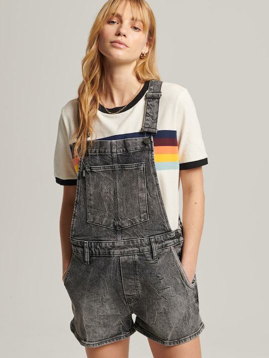 Superdry Ovin Vintage Women's Jumpsuit Denim Wa...