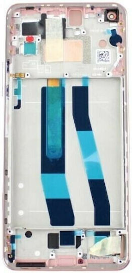 Xiaomi Οθόνη με Μηχανισμό Αφής για Mi 11 Lite (Ροζ)