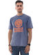 T-shirt Navy Μπλε