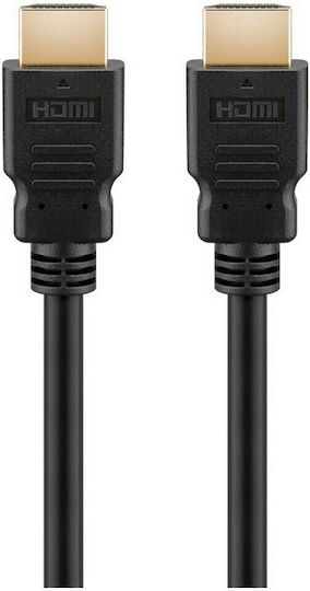 Goobay HDMI 2.1 Ultra High Speed 48Gbps 4K 120Hz HDR VRR Kabel HDMI-Stecker - HDMI-Stecker 0,5m Schwarzes