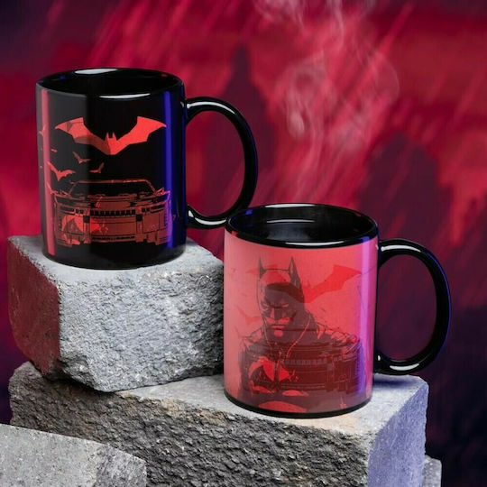 Paladone DC: The Batman Heat Change Mug Ceramic Black