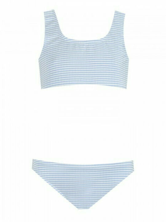 Blu4u Costum de baie pentru copii Bikini Albastru deschis