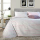 Lino Home Deep Κουβερλί Μονό Βαμβακερό Rose 160x240cm