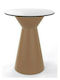 Roller Table Kitchen with Plastic Surface Mocha 60x60x74cm