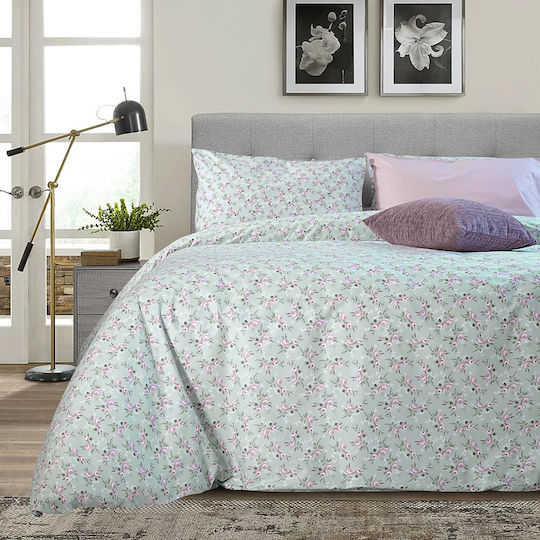 Lino Home Flew Pătură Single Bumbac Olive 160x240cm