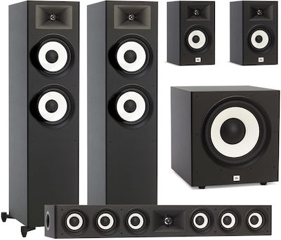 JBL Σετ Ηχείων Home Cinema 5.1 Stage A190 Speaker Package Black