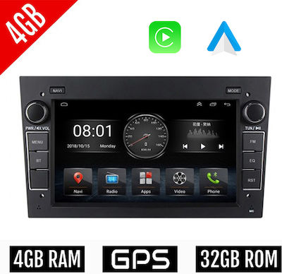 Car Audio System for Opel Corsa / Astra / Vectra / Zafira / Meriva / Antara / Combo / Vivaro / Tigra 2004-2010 (Bluetooth/USB/WiFi/GPS) with Touch Screen 7" OP43-4GB