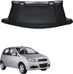 Trunk Mat for Chevrolet Aveo Black