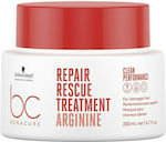 Schwarzkopf Μάσκα Μαλλιών Bc Bonacure Repair Rescue Arginine Treatment για Επανόρθωση 500ml