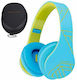 PowerLocus P2 Wireless/Wired Over Ear Kids' Hea...