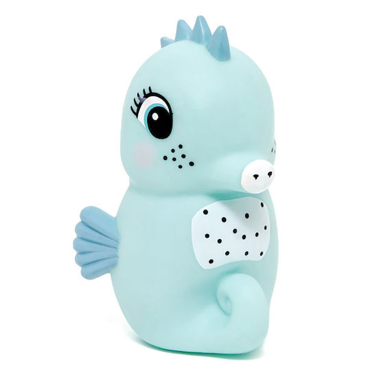 Petit Monkey Kids Decorative Lamp Seahorse Blue 9x9x14εκ.