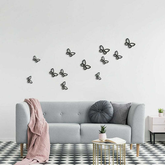 Διακοσμητικό Αυτοκόλλητο Τοίχου Butterflies 3D 3D Ango Διακοσμητικό Αυτοκόλλητο Τοίχου Butterflies 3D 3D Ango