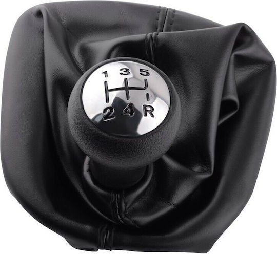 Leather Luxe Shift Knob with Bubble for Peugeot 207 / 307 / 406 Peugeot Black