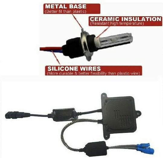 Bizzar Xenon Σετ Φωτισμού Αυτοκινήτου H3 Can bus 35W 12V 6000K Ψυχρό Λευκό