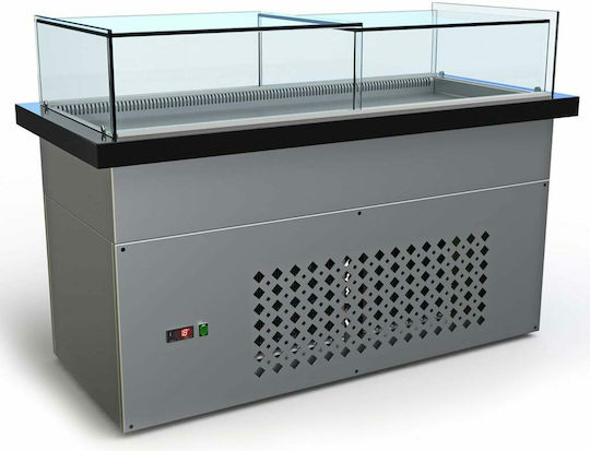 Dominox Βιτρίνα Συντήρησης Δαπέδου 80x90x130cm
