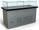 Dominox Βιτρίνα Συντήρησης Δαπέδου 140x90x130cm