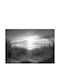 Autocolantă Fototapet de Perete 98x70cm Black White Gri