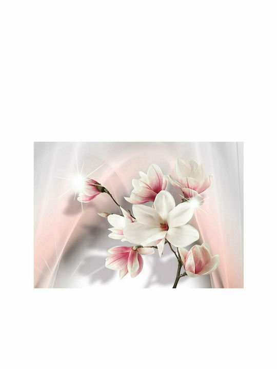 Fototapet de Perete 300x210cm White Magnolias Tesatura Roz