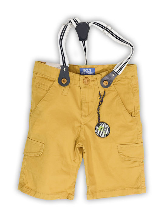 Kinder-Shorts/Bermudas Stoff Gelb