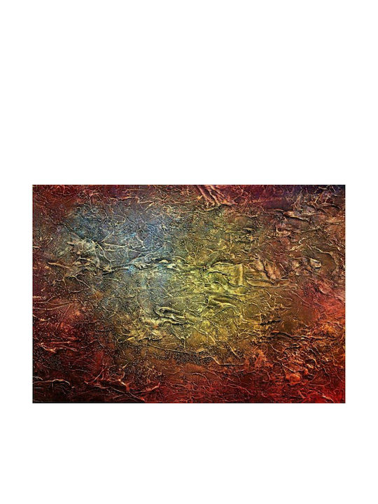 Autocolantă Fototapet de Perete 245x175cm Red Gold Roșie