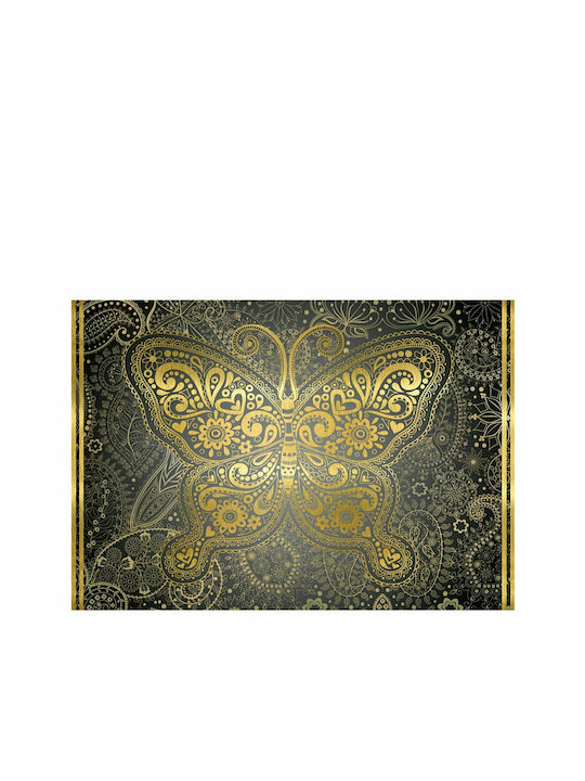 Fototapet de Perete 250x175cm Golden Butterfly Tesatura