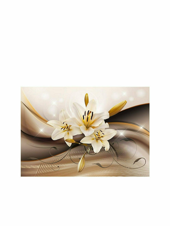 Fototapet de Perete 250x175cm Golden Lily Tesatura