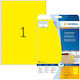 Herma 20 Self-Adhesive Rectangular A4 Labels 210x297mm