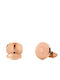 Lancaster Italia Cufflink from Steel In Rose Gold Colour